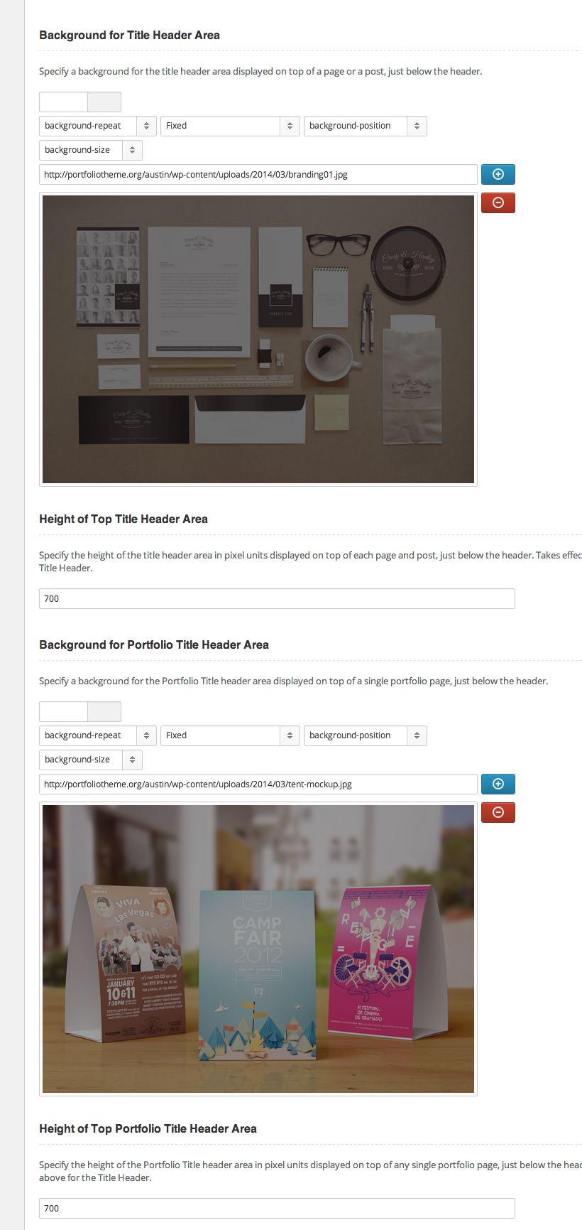 Custom Headers for Pages